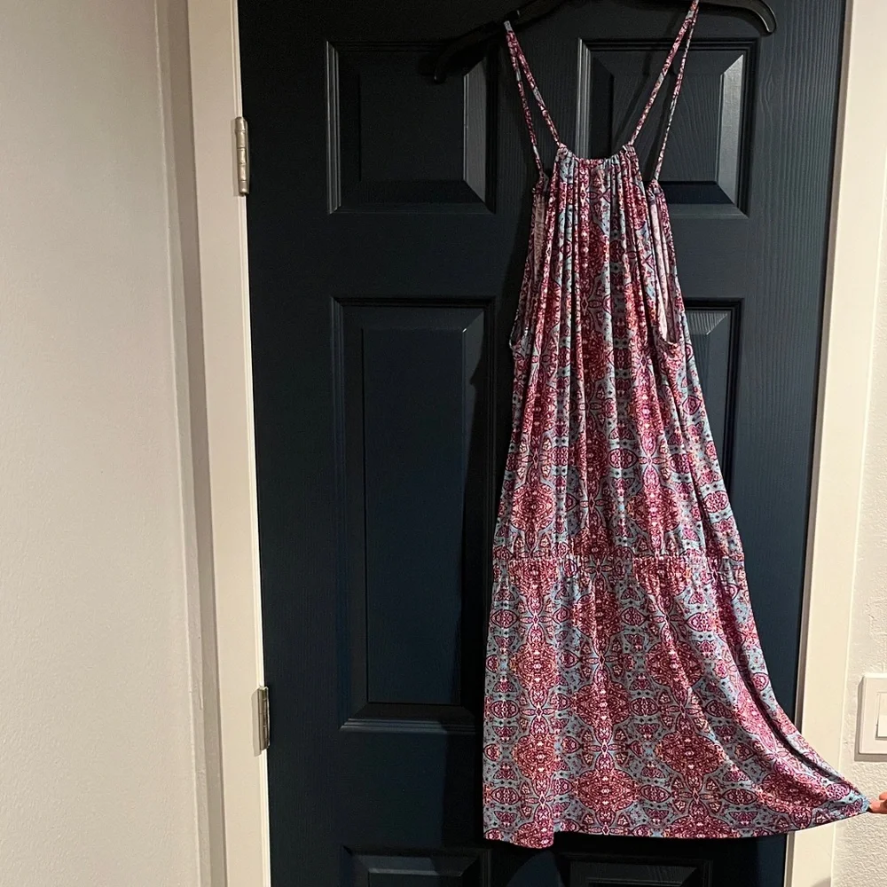 Floral Spaghetti Strap Dress - Picture 2 of 2